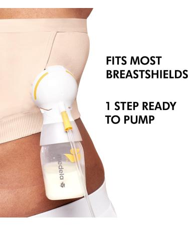 Medela Hands-Free Pumping Bustier | Easy Expressing Pumping Bra | Adaptive Stretch - Chai S - Buy Online on GoSupps.com