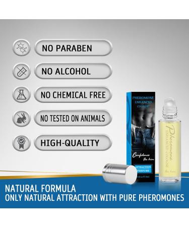 Pheromone Cologne for Men to Attract Women - Long-Lasting Scent Cologne for Men - Enhanced Confidence & Attraction Pheromone Infused Perfume for Men - Pheromone Cologne for Men - 15 mL (Man) - Buy Online on GoSupps.com