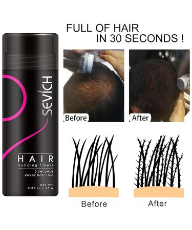 100% Natural Cotton Scatter Hair Powder for Immediate Hair Coverage - Bulk Hair Compression for Men & Women (25g White) - Shop Internationally! - Buy Online on GoSupps.com