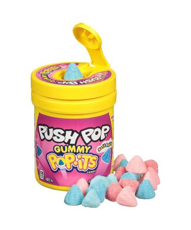 Push Pop Gummy Pop-Its Gummy Easter Candy - Gummy Pop It Candy In Various Fruity Flavors - Fun Easter Candy Gift
