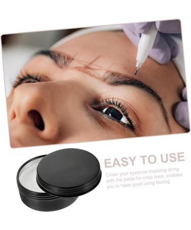 FRCOLOR Eyebrow Makeup Drawing Paste Eyebrow Practice Tool Eyebrow Cream Black Can Pigment Washable Miss 5x5cm As Shown - Buy Online on GoSupps.com