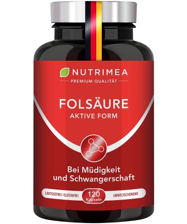 Folic acid vitamin B9 5-MTHF pregnancy children's desire to grow the growth of the maternal tissue-defined tiredness in france made 400 g daily dose 4 month