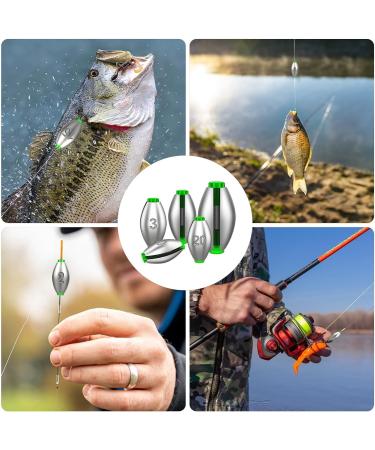 50-Piece Punch Fishing Set - Latest Lead Fishing Accessories in 8 Sizes (2g-20g) for Outdoor Sports - Buy Online on GoSupps.com
