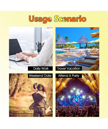 Gold Chrome Round Metallic Press On Nails - 24Pcs Black and Gold Fake Nails for Women by SENA NAIL - Buy Online on GoSupps.com