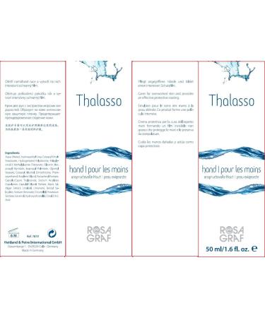 Rosa Graf Thalasso Line Hand Cream 60 ml - Buy Online on GoSupps.com