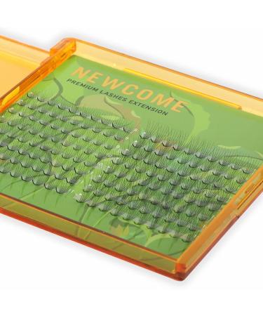 NEWCOME 6D Premade Fans - Ultra-Fine 0.10MM Volume Boost Lashes Hypoallergenic & Versatile for All Eye Shapes (D 9MM - Buy Online on GoSupps.com