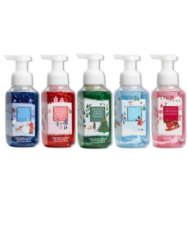Bath and Body Works Holiday Gentle Foaming Hand Soap Set of 5