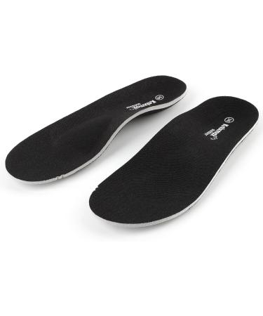 Knixmax Outdoor Orthopedic Insoles for Flat Feet | Plantar Fasciitis Relief | Unisex EU46 Black - Buy Online on GoSupps.com