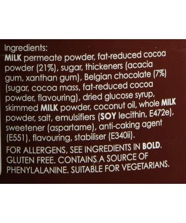 Option Belgian Choc-O-Lait Luxury Instant Hot Chocolate Drink with Sugar 2x825g - Buy Online on GoSupps.com