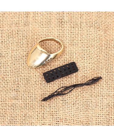Handmade Brass Archery Thumb Ring for Traditional Recurve Bow - 22 - Buy Online on GoSupps.com