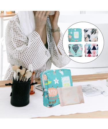 24pcs Portable Tampon Storage Bags - Assorted Colors, Washable, Menstrual Period Organizer for Women, Teen Girls - Zipper Closure, Nursing Function - 13X13X3CM - Buy Online on GoSupps.com