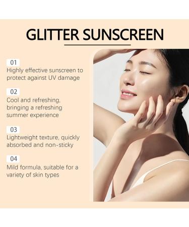  G n rique Shimmer Sunscreen 50g Moisturizing Sun Cream 1.3x5.83 SPF 50+ Facial Protection Lightweight Hydrating Sunblock Lotion Broad Spectrum UV Defense for Women and Men - Buy Online on GoSupps.com