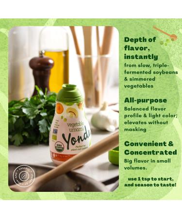Yondu Vegetable Umami Essence (275ml) - Premium Vegan Sauce for Flavorful Cooking Soups & Sauces - Buy Online on GoSupps.com