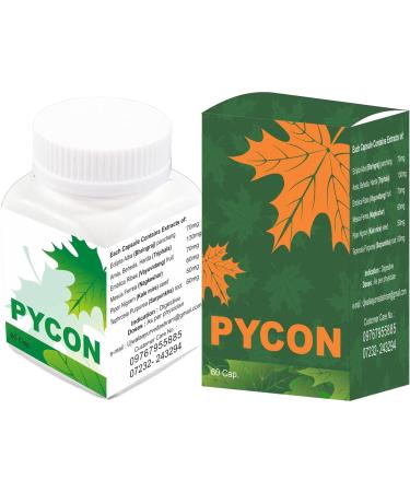 Admart Pycon Piles Care Capsule 60 - Fast Relief Piles Management Ayurvedic Medicine Maneges Bleeding Piles for External & Internal Piles Manage itching & Irritation