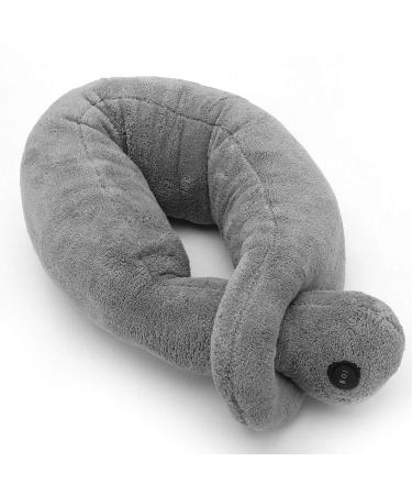 Vibrating massage pillow soft neck therapy pillow for pain relief muscle relaxation and stress relief