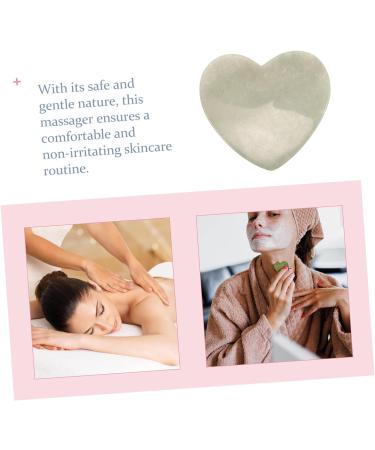 minkissy 2pcs Jade Scraping Board The Tools Face Tool Gua Sha Stone Face Sculpting Tool Gua Sha Face Stone Gua Sha Jade Skincare Essentials Jade Gua Sha Facial Tools The Face Stone Tools 8.30X7.60X0.50CMx2pcs As Shownx2pcs - Buy Online on GoSupps.com