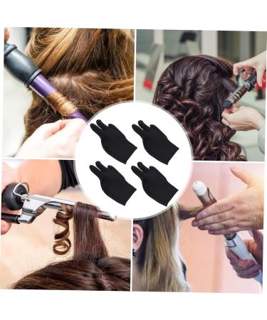 Beavorty Curling Iron Barber Protection Gloves 4Pcs Finger Gloves Curling Wand Finger Cover Hair Dressing Supplies Heat Proof Glove Mitts Hair Straightening Gloves - Buy Online on GoSupps.com