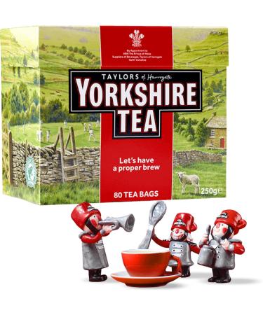 Yorkshire Tea Bags 1.875 Kg 600 Red Tea Bags - Pack of 1 - Buy Online on GoSupps.com