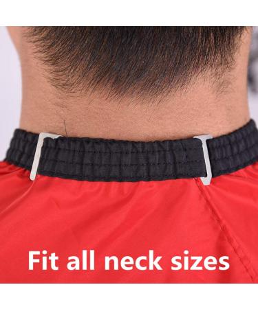 Flagsky Professional Barber Cape - Water and Stain Resistant Salon Apron for Hair Cutting - Anti-Static Haircut Cape in Red, Black & Blue - 5761 inch Solid Design - Buy Online on GoSupps.com