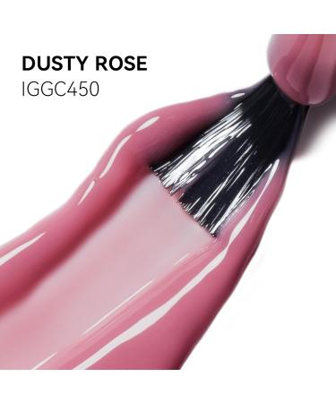 MEGIOR Jelly Red Gel Nail Polish 15ML Dusty Rose Gel Polish 1PC Nail Polish Gel Soak Off UV Gel Polish Translucent Color Neutral Gel Polish for Nail Art Manicure DIY at Home - Buy Online on GoSupps.com