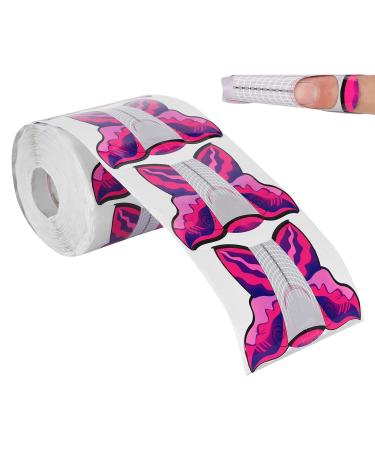 300Pcs Long Nail Forms - UV Gel Self-Adhesive Nail Art Extensions | Perfect for Home & Salon Use - Buy Online on GoSupps.com