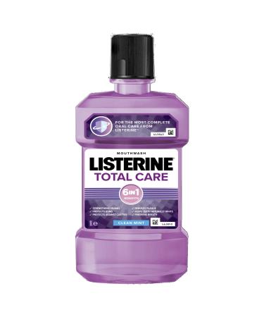 Listerine Mouthwash Total Care Clean Mint 1000 Ml