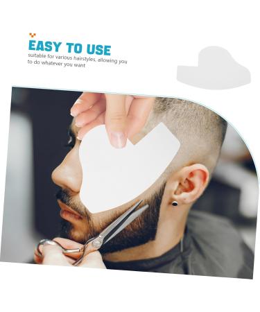 VALICLUD Carte De Coiffure Pour Ligne De Cheveux Guide De Barbe Outil De Mesure De Ligne De Cheveux Carte De De Pour Mise Forme Pr cise Blanc - Buy Online on GoSupps.com