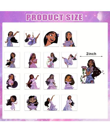 Encanto Isabella Birthday Party Supplies - 34Pcs Temporary Tattoos, Skin Safe Fake Tattoo Stickers for Gifts - Add Magic to Your Look! - Buy Online on GoSupps.com