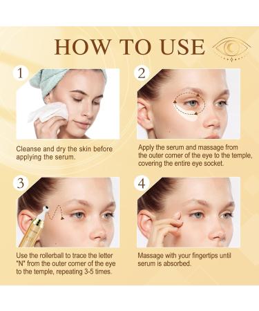 5% Caffeine Eye Cream | Reduces Under Eye Bags & Dark Circles | Anti-Aging Retinol Eye Serum 25ml - Buy Online on GoSupps.com