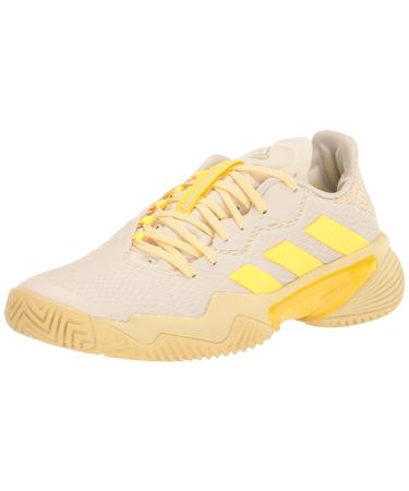 adidas Men's Barricade Tennis Shoe 11.5 Ecru Tint/Beam Yellow/Almost Yellow