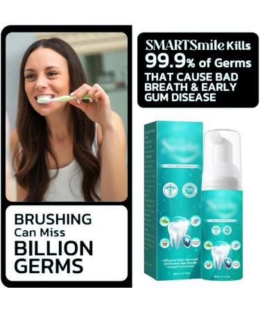 Smile Bright Mouthwash - Smartsmile Tooth Whitening & Rebuilding (3PCs) | International Shipping Available - Buy Online on GoSupps.com