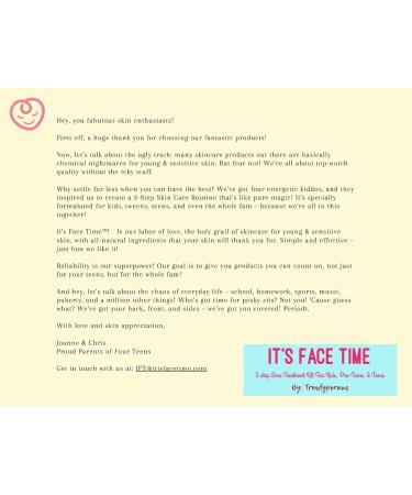 3-Step Acne Care Kit for Kids Pre-Teens & Teens - Cleanser Toner & Treatment for Clear Skin - Buy Online on GoSupps.com