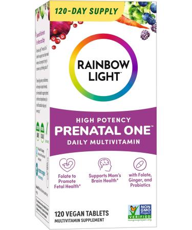 Rainbow Light Multi Prenatal One Vibrance - 120 Count | Optimal Nutrition for Moms - Buy Online on GoSupps.com