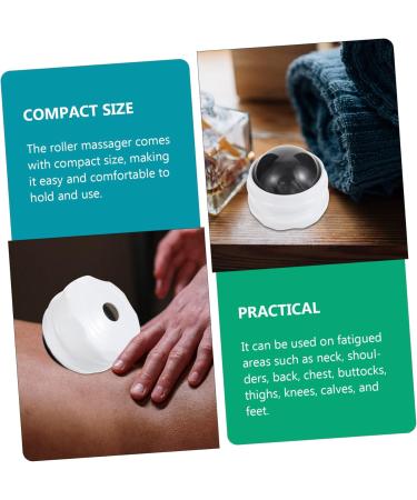 Beavorty Roller Yoga Roller - Versatile Hand Massager & Body Massage Device for Muscle Relief | Face Roller & Back Roller Tool - Buy Online on GoSupps.com