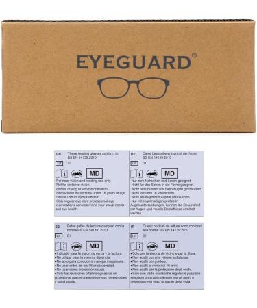 Eyeguard Bifocal Reading Glasses for Women - UV400 Outdoor Protection with Brown Tortoise Frame & Turquoise Metal Accents - 2.0x Magnification - Buy Online on GoSupps.com