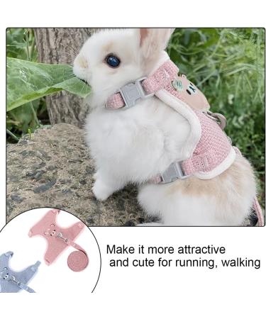 Jocxzi Adjustable Rabbit Leash & Dishes Set - Perfect for Small Pets | 2-Piece Cat & Rabbit Accessories - Buy Online on GoSupps.com