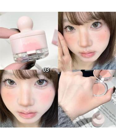 Creamy Blush Putty with Powder Puff 3 In 1 Blush Mud Multi-purpose Blush Putty with Powder Puff Soft Creamy Blush Putty (02 02 1 g (Pack of 1) - Buy Online on GoSupps.com