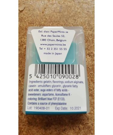 PaperMints Cool mint strips 3 x packs of 24 strips Sugar free - Buy Online on GoSupps.com