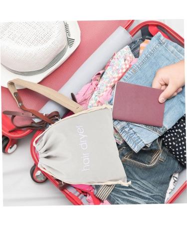 WOONEKY 2pcs Hair Dryer Storage Bag Practical Bags Bag Organizer for Traveling Blow Dryer Attachment Fabric - Buy Online on GoSupps.com