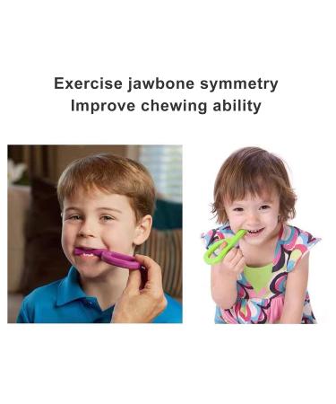Buy P-Shaped Sensory Cake Streams | Ergonomic Oral Chewing Tool for Mouth Muscle Rehabilitation & Language Correction - Buy Online on GoSupps.com