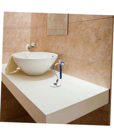 Buy Angoily Zinc Alloy Razor Holder & Brush Holder Set - 4 Pieces for Stylish Desktop Organization | International Shipping Available - Buy Online on GoSupps.com