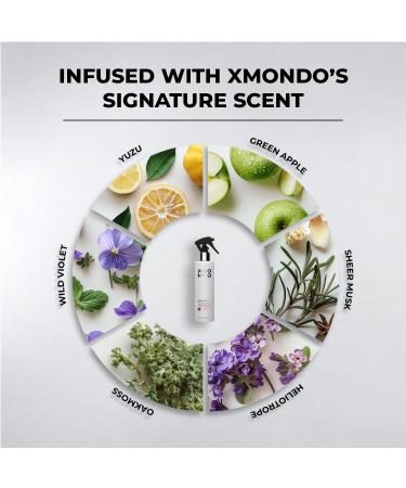 XMONDO Hair Wavetech Wave Revival Mist | Vegan Formula with Pro-Vitamin B5 and Essential Nutrients for Glowing Frizz Free Waves 8 Fl Oz 1-Pack - Buy Online on GoSupps.com