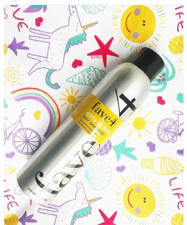 Fave4 Hair Dirty to Flirty Dry Shampoo - Translucent Lightweight Rapid Oil Absorption 5 oz | International Shipping Available - Buy Online on GoSupps.com