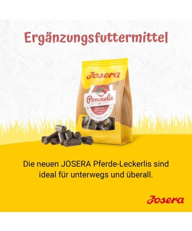 Josera Pommelie Pferdeleckerli - 900g Healthy Horse Treats | 100% Apple & Thyme | Cereal-Free Premium Supplementary Feed - Buy Online on GoSupps.com