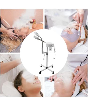 InSyoForeverEC 2 in 1 LED Facial Sprayer 750W Magnification for Facial Cleansing Hot Magnifying Lamp Steamer Beauty Studio Facial Sauna - Buy Online on GoSupps.com