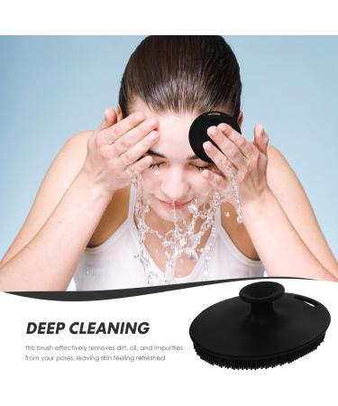 Baluue Silicone Face Scrubber - Exfoliating Brush for Men & Women | Best Manual Facial Cleansing Tool for Glowing Skin - Buy Online on GoSupps.com