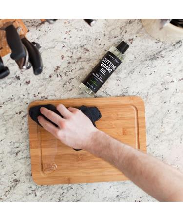 Caron & Doucet Cutting Board & Butcher Block Oil - 100% Coconut Derived, Vegan & Mineral Oil Free - 8 oz - Buy Online on GoSupps.com