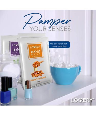 5-Pack Birthday Gifts Deep Conditioning Hand Mask with Coconut, Aloe, Honey Almond, Lavender & Vanilla - Vitamin E, Shea Butter & Jojoba Oil Infused - Ideal Gifts for Women, Mom & Best Friend - Buy Online on GoSupps.com