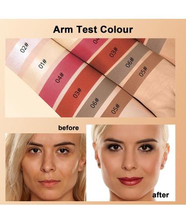 Buy 2024 Cream Contour Stick Makeup Set - Blush Bronzer & Highlighter Sticks | Long Lasting Natural Makeup for Beginners | Fast International Shipping - Buy Online on GoSupps.com