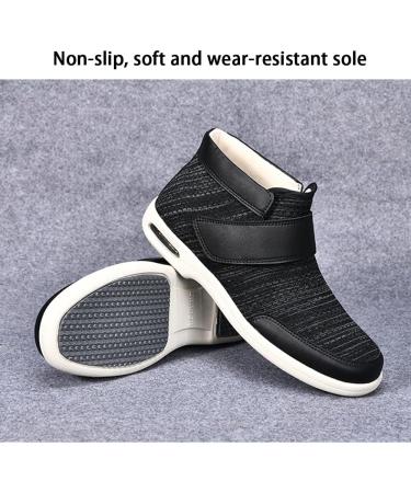 Women s Edema Shoes - Wide Fit Slip-On Sneakers for Diabetics & Swollen Feet | Lightweight Comfort Breathable Design - Size 12 Dark Gray - Buy Online on GoSupps.com